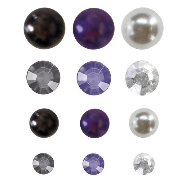 SELF-ADHESIVE PEARLS AND CRYSTALS CRAFT-FUN HASTA SERIES